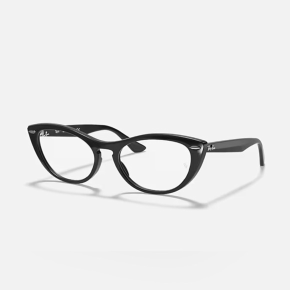 Ray-Ban Accessories - RAY BAN RX4314V 2000 Black Cat Eye 54 mm Women's Eyeglasses